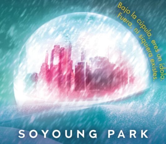 Novedades editoriales de la semana (27 al 30 de abril) Portada de "Snowglobe. La cúpula de hielo" de Soyoung Park.