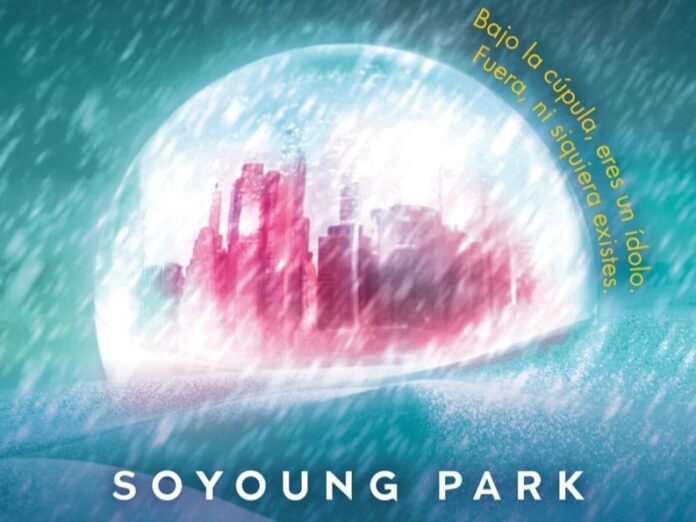 Portada de "Snowglobe. La cúpula de hielo" de Soyoung Park.