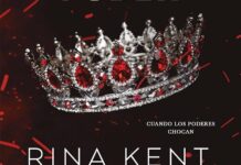 Reseña de «Trono de poder» (Bilogía Trono I) de Rina Kent Portada de "Trono de poder" de Rina Kent.