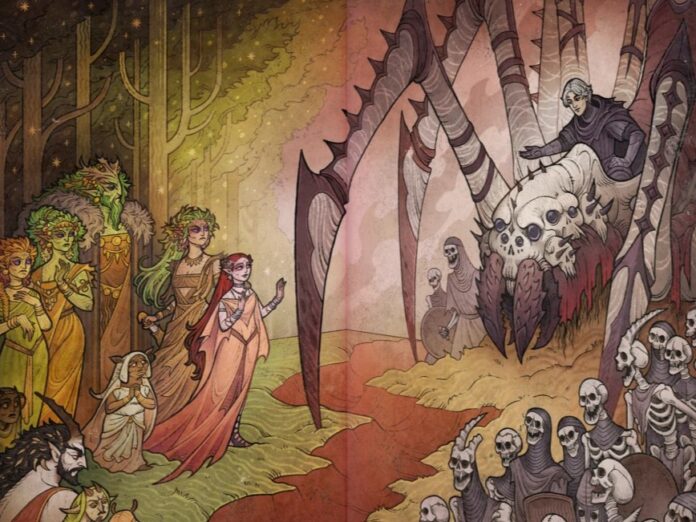 Un edén de huesos en flor_destacado Guardas de "Un edén de huesos en flor" de Libertad Delgado.