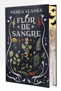 Portada de "Flor de sangre" (Flores malditas 1) de Nerea Llanes. 