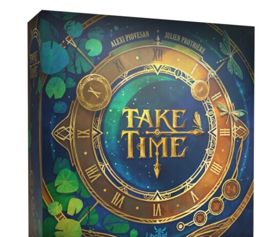 Take Time, un juego de cooperación en silencio Portada Caja Take Time