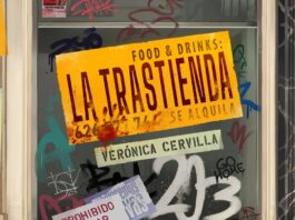 Novedades editoriales de la semana (4 al 6 de mayo) Portada de "La trastienda" de Verónica Cervilla.