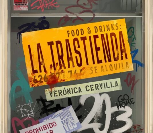 Novedades editoriales de la semana (4 al 6 de mayo) Portada de "La trastienda" de Verónica Cervilla.