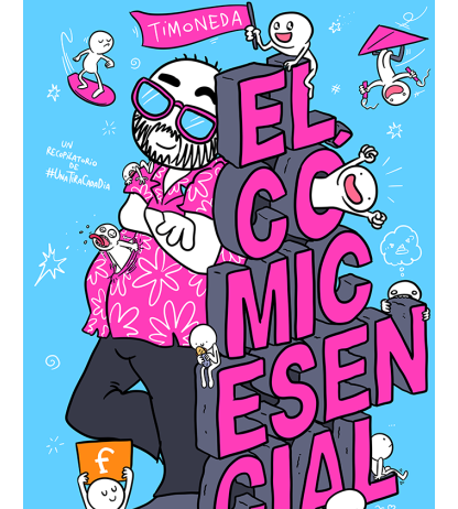 El cómic esencial, una recopilación de tiras cómicas de Timoneda Portada de El Cómic Esencial