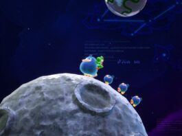 Yoshi and the Mysterious Book esconde un homenaje a Super Mario Galaxy 2 en uno de sus mundos Yoshi and the Mysterious Book