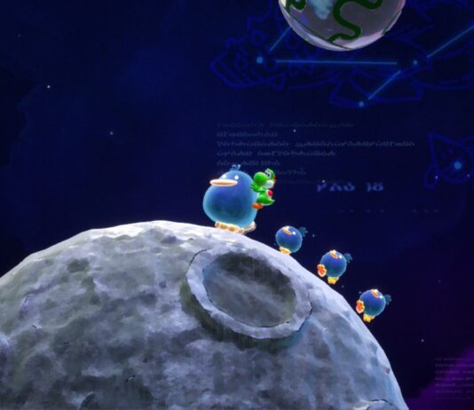 Yoshi and the Mysterious Book esconde un homenaje a Super Mario Galaxy 2 en uno de sus mundos Yoshi and the Mysterious Book