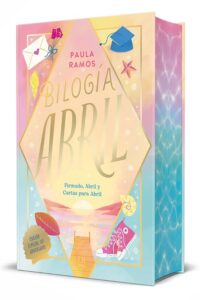 Portada de "Bilogía Abril" de Paula Ramos. 