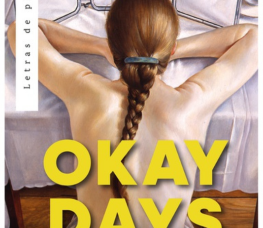 «Okay days»: una historia de amor moderna Portada de "Okay days" de Jenny Mustard . | Fuente: Editorial letras de plata.