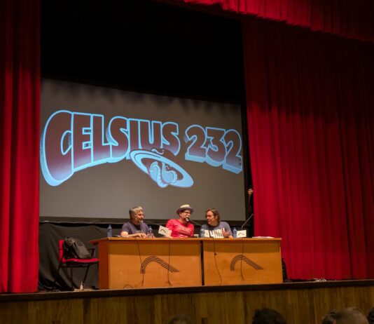 Celsius 232: encuentro con Joe Hill Encuentro con Joe Hill en Celsius 232.