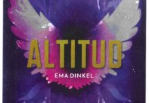 «Altitud»: una novela que apuesta por seguir adelante, aunque duela Portada de "Altitud" de Ema Dinkel, novela publicada por Fandom Books.