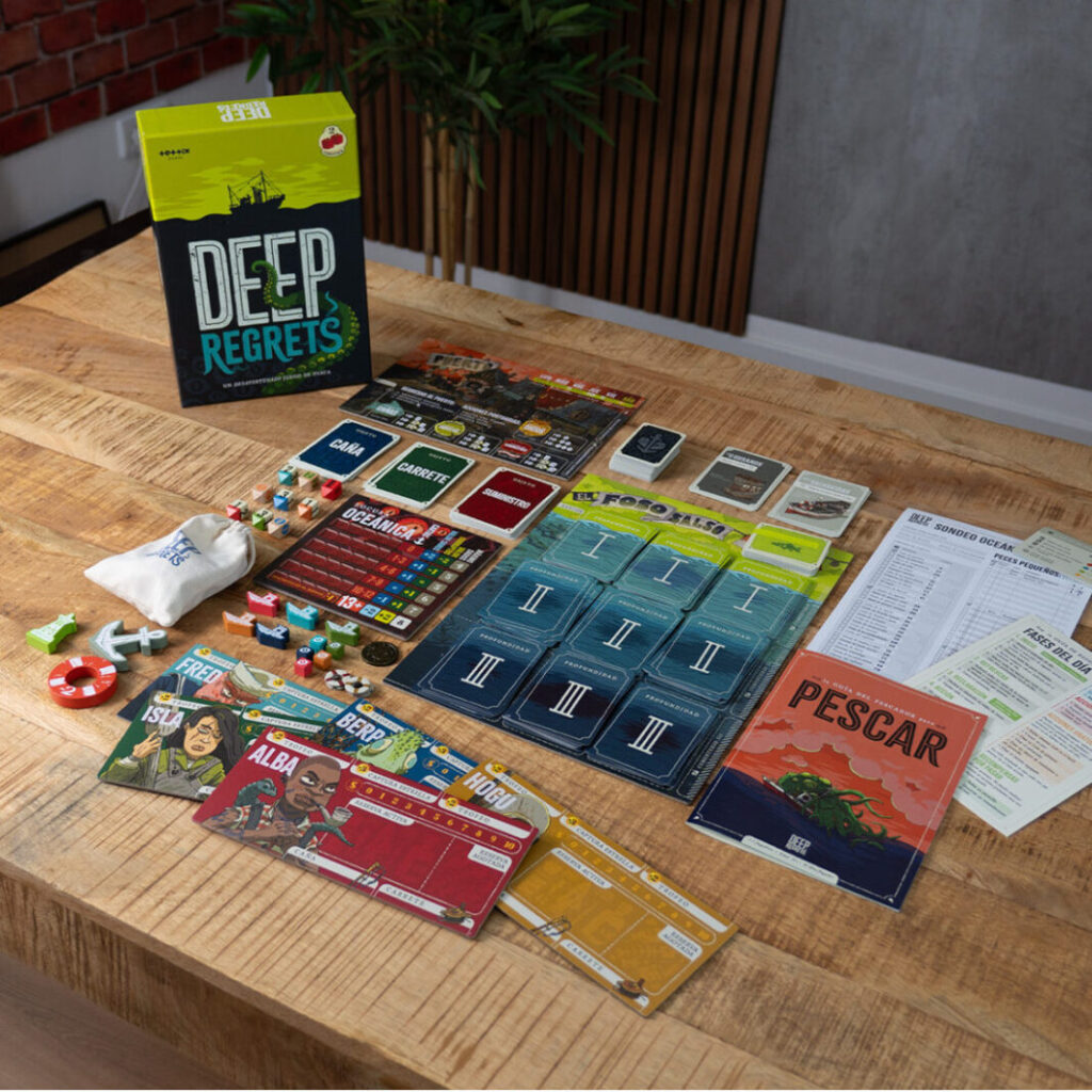 DEEP REGRETS: Estar casado con el mar es estar en una relación tóxica 1 Componentes y preparación de Deep Regrets