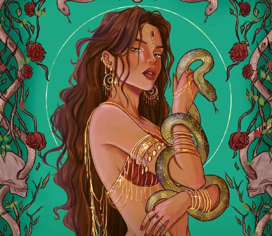 «La doncella del veneno»: una protagonista fascinante, asesinatos y juegos de poder Portada de "La doncella del veneno" de Raisa Martín Espinosa por el sello editorial Sombras.