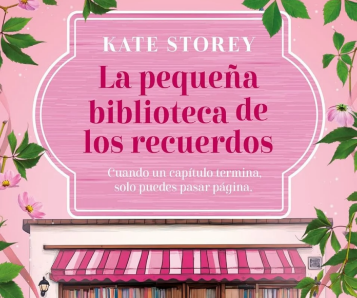 biblioteca 2 Portada de "La pequeña biblioteca de los recuerdos" de Kate Storey por Newton Compton Editores.