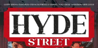 Bienvenidos a Hyde Street, un acercamiento de Geoff Johns al terror Portada Hyde Street