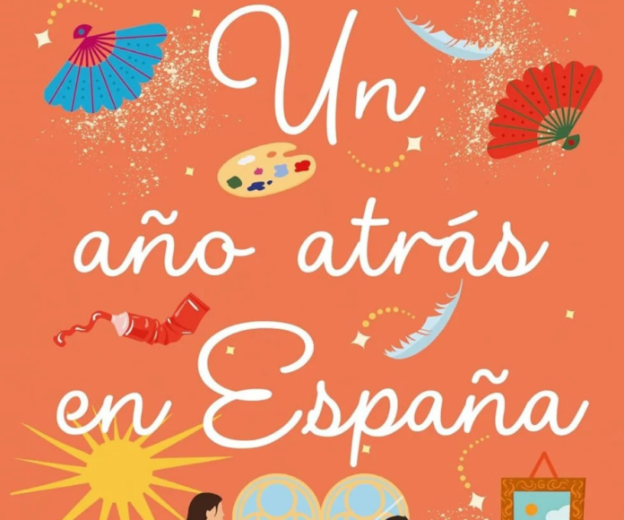 un año atras 2 Portada de "Un año atrás en España" de Evelyn Skye. | Fuente: Editorial Titania.